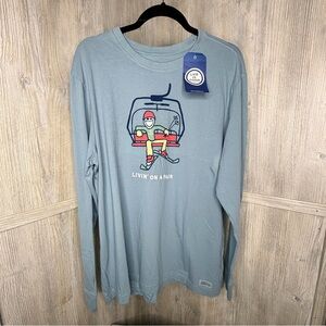 Life is Good Livin’ on a Pair Long Sleeve Shirt